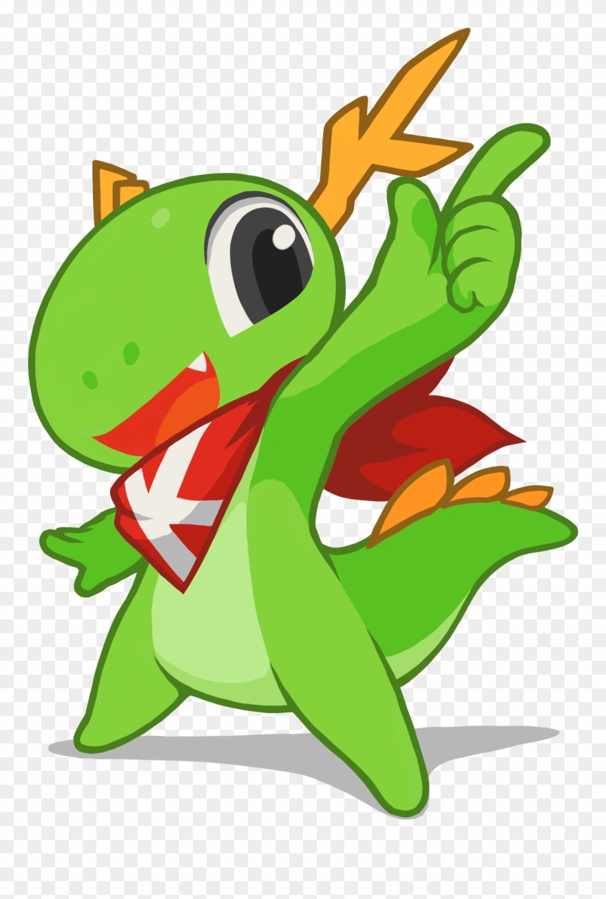The Dragon - Kde Mascote Clipart