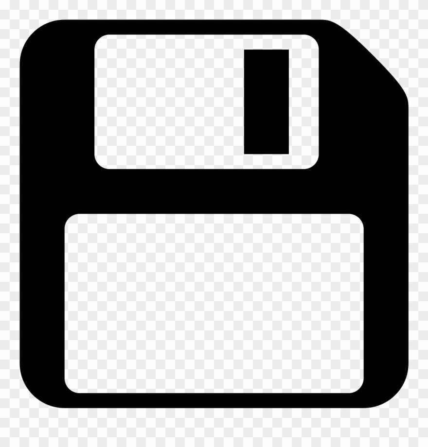This Icon Is A Stylized Version Of A Floppy Disk, Just - Save Icon Clipart