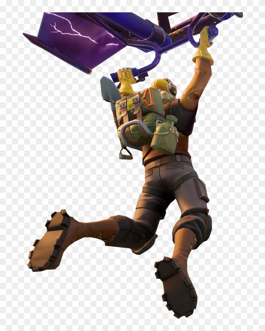 Dropping Fortnite Thumbnail Template Png Image Purepng - Fortnite Skydiving Png Clipart