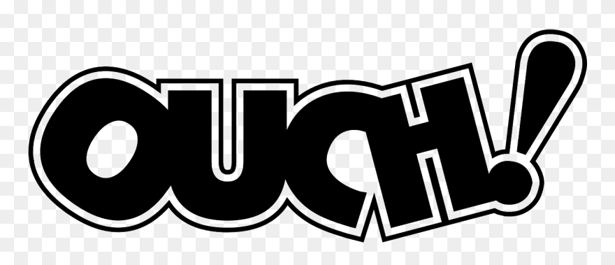 A Common Problem For Folks Trying Out Barre Chords - Ouch Clipart - Png Download