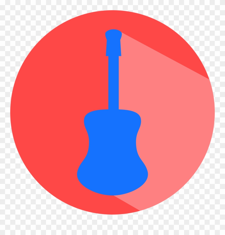 Guitar,música,guitar Icon,free Vector Graphics,free - Ville De Saint Etienne Clipart