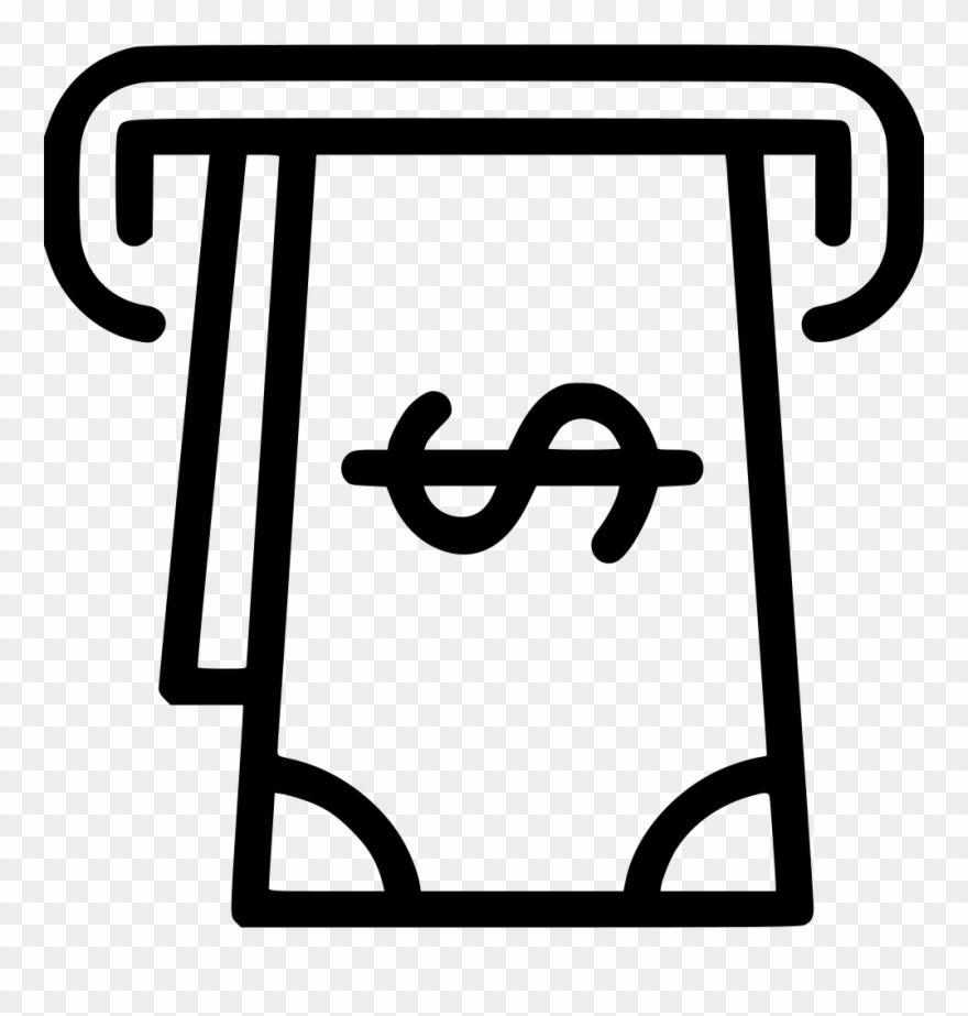 Money Atm Machine Withdrawal Cash Comments - Cash Deposit Machine Png Clipart