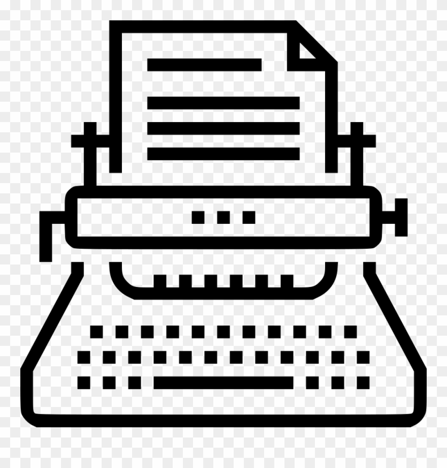 Typewriter Copywriting Comments - Copywriting Clipart
