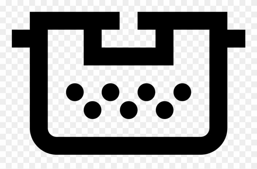 Typewriter Without Paper Icon - Typewriter Clipart