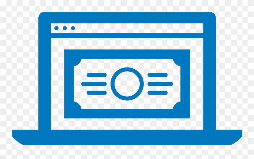 Online Banking With Billpay - User Money Icon Clipart