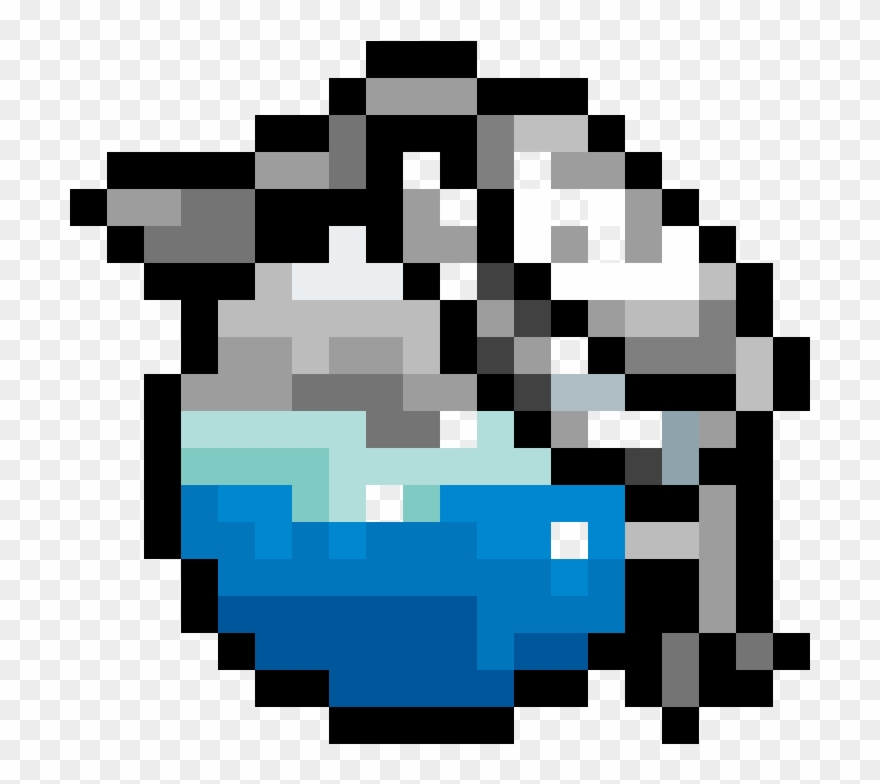 Potion Transparent Fat - Fortnite Pixel Art Minecraft Clipart
