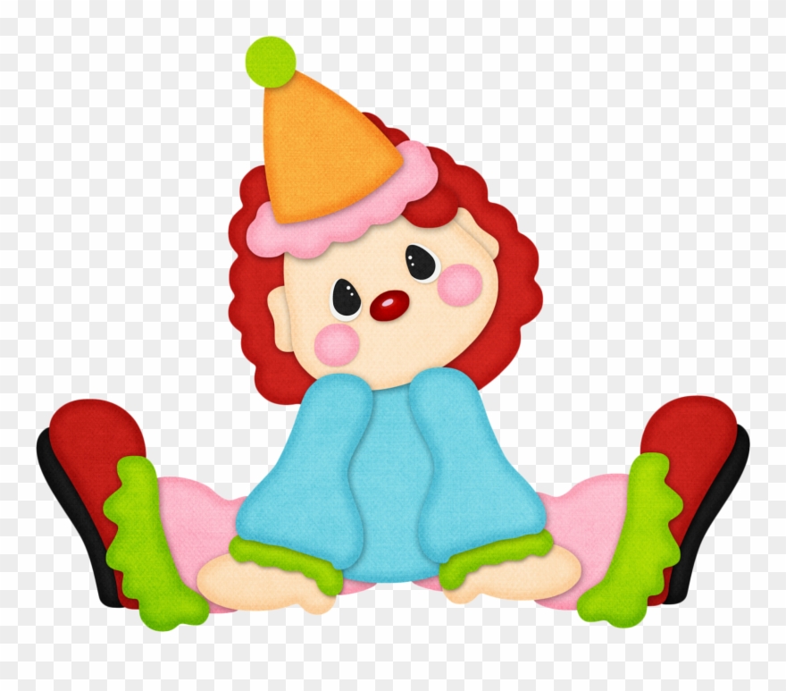 Circo & Palhaço E Parque - Payaso De Circo Animado Png Clipart