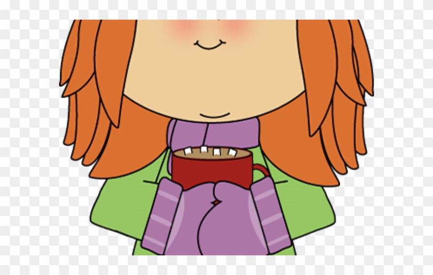 Hot Chocolate Clipart Small - Winter Outfit Clipart - Png Download