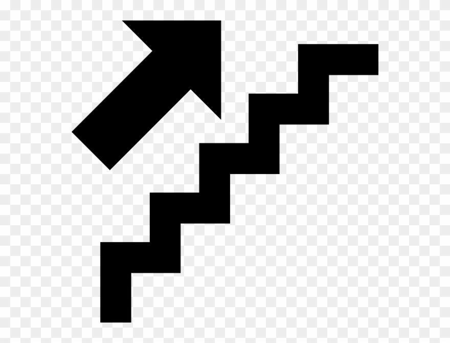 Upstairs Icon Clip Art At Clker Com - Upstairs Icon - Png Download