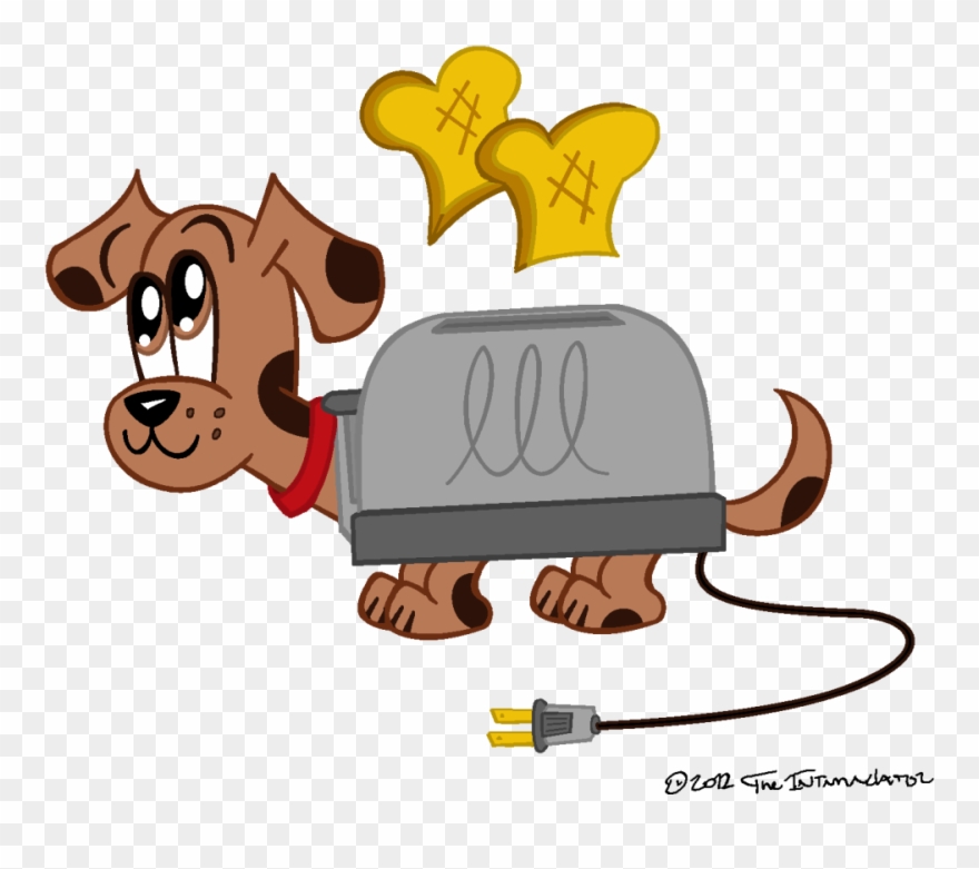Posted Image - Toaster Puppy Clipart
