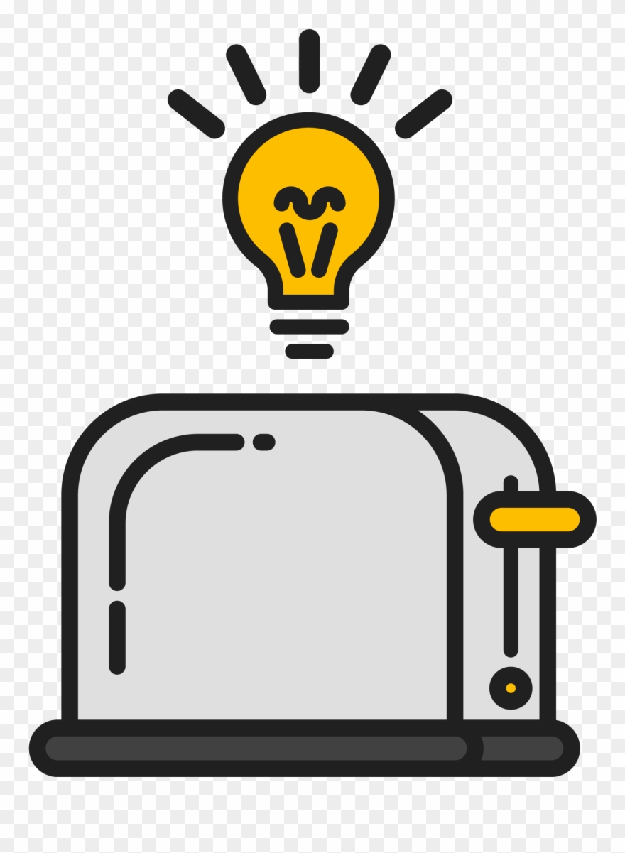 Creative Toaster Logo - Pictogram Clipart