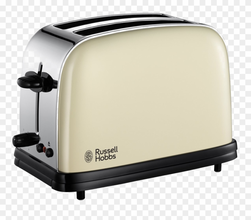 Banner Transparent Stock Clipart Toaster - Russell Hobbs Long Slot 2 Slice Toaster - Png Download