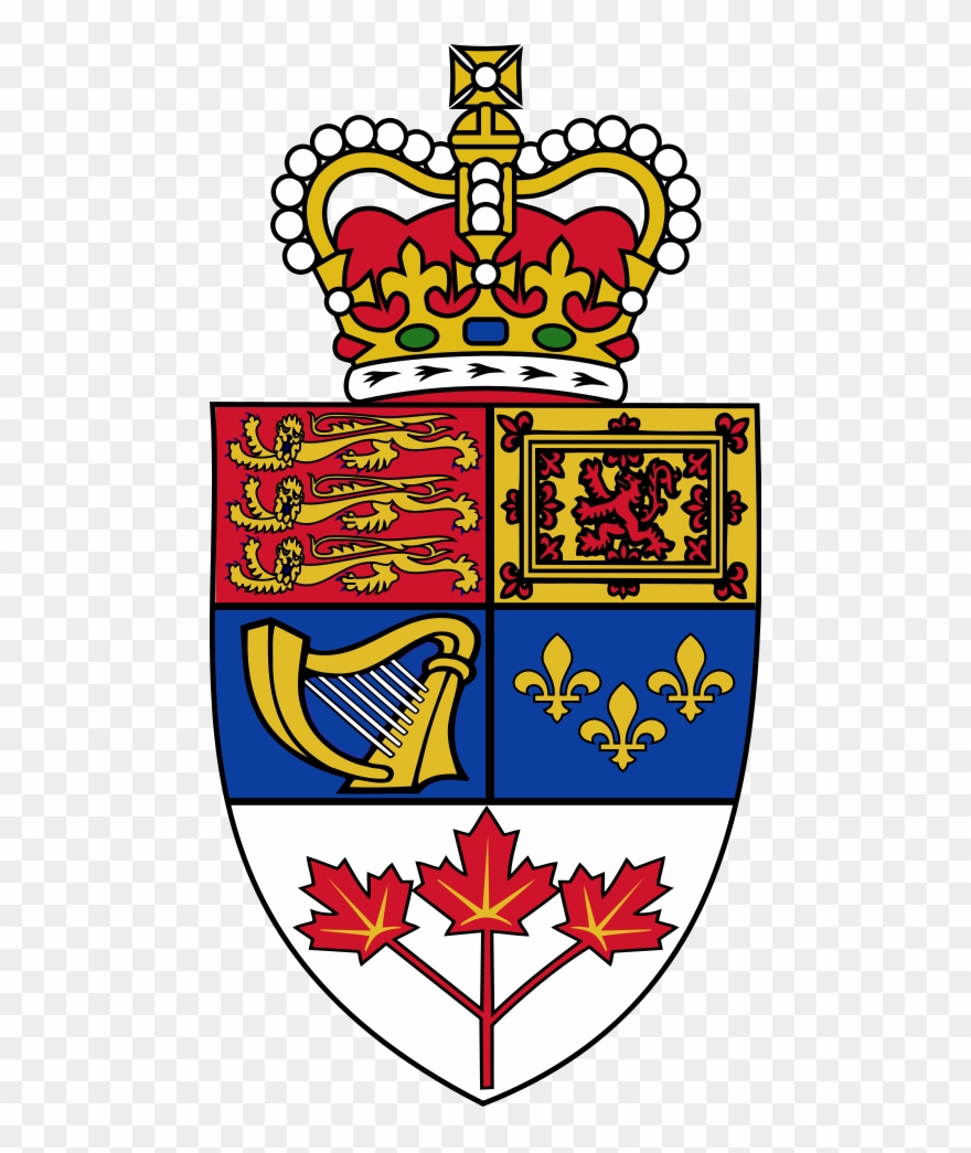 Pledge Of Allegiance Pictures - Canadian Coat Of Arms Shield Clipart