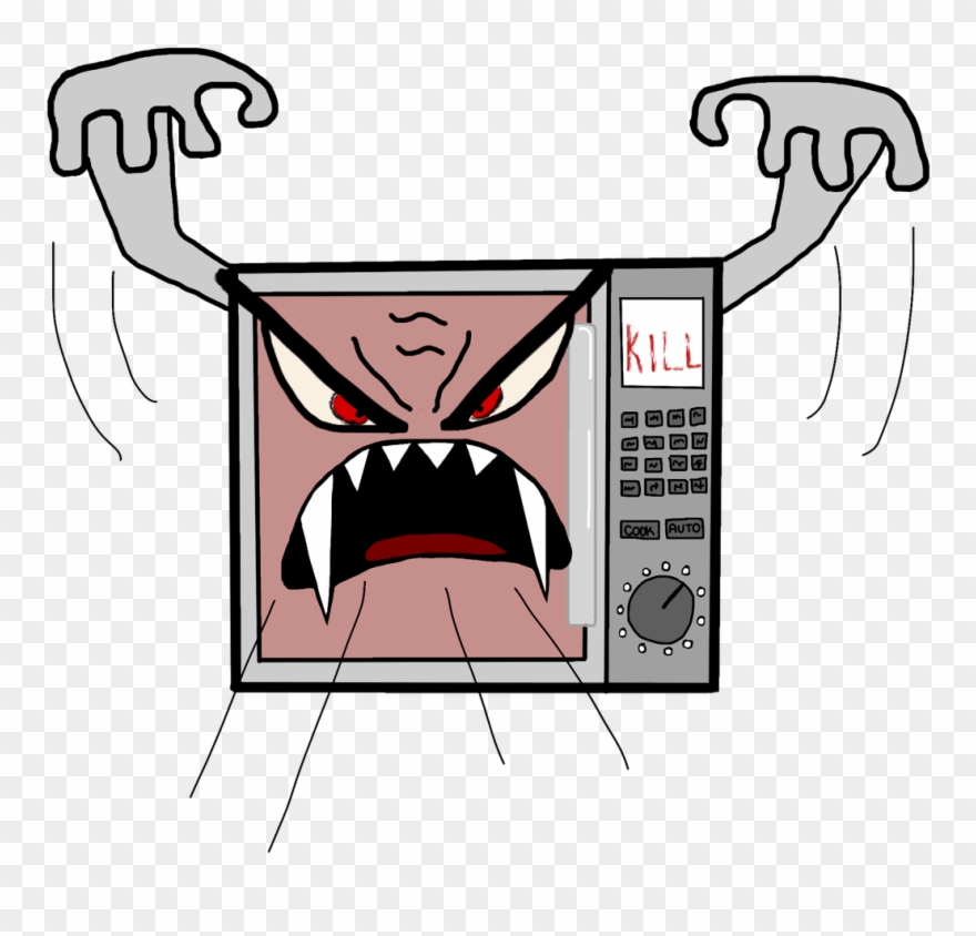 Oven Clipart Microwave Food - Microwave Oven - Png Download