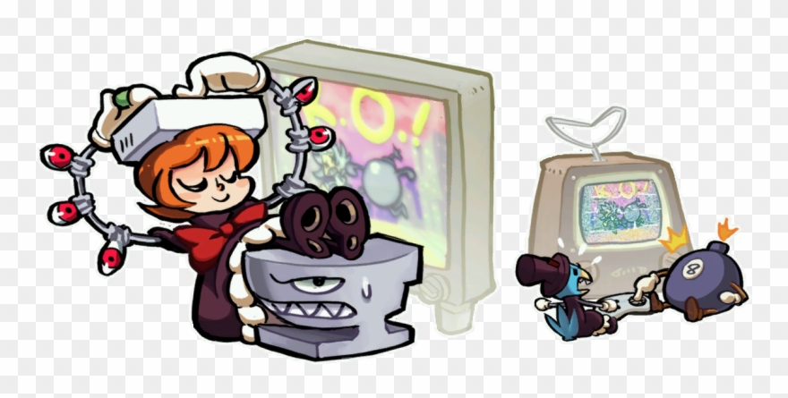 Pea - Skullgirls Lab 8 Clipart