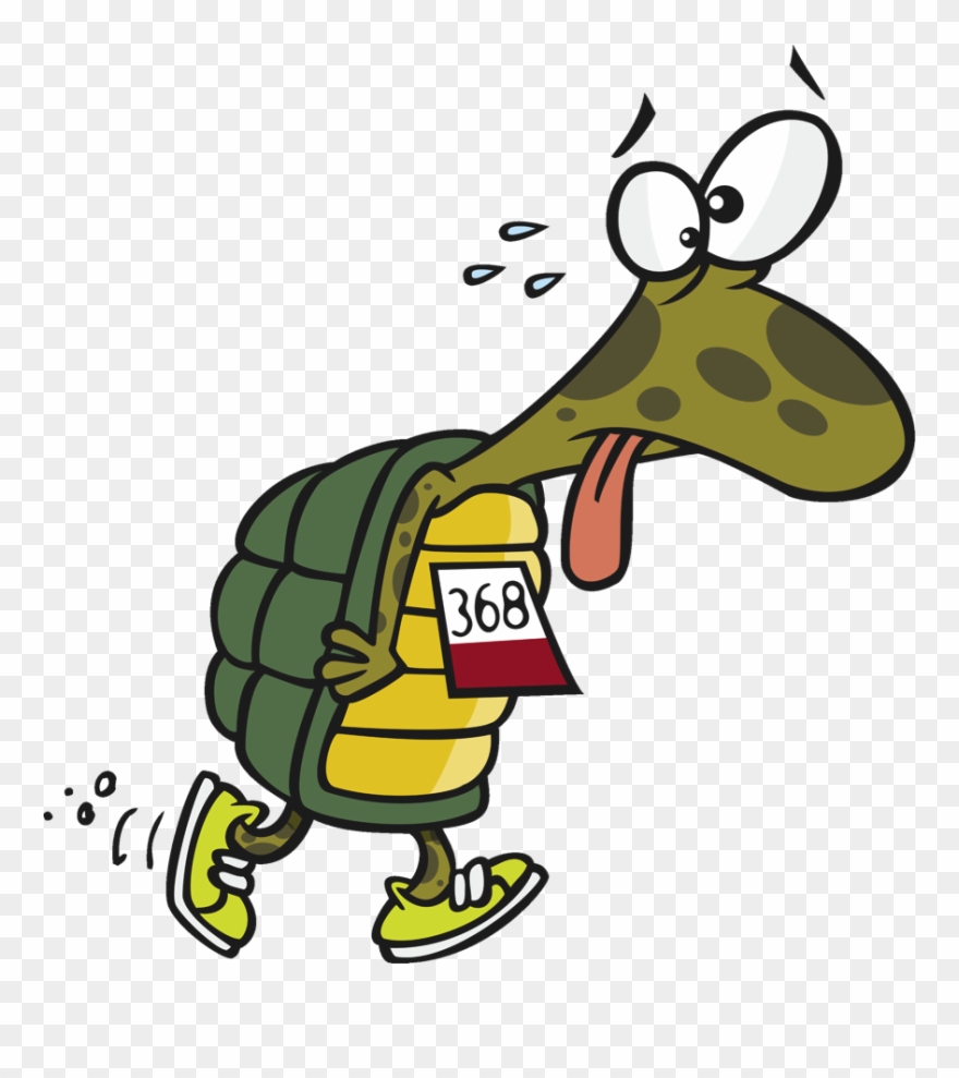 Pacing For Fatigue And - Tired Turtle Cartoon Clipart
