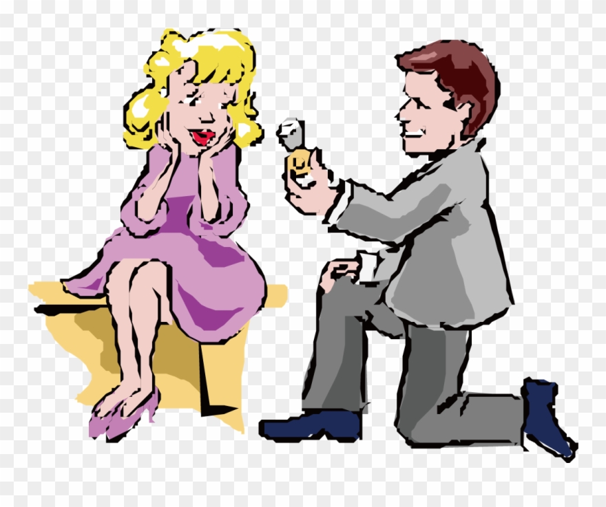 Animation Marry A Man - Marriage Clipart