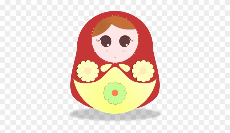 Medium Image - Russian Doll Illustration Clipart