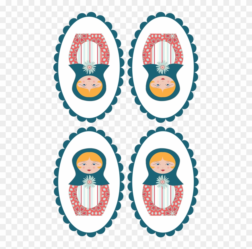 Russische Puppen-karte Anastasias Karte Clipart