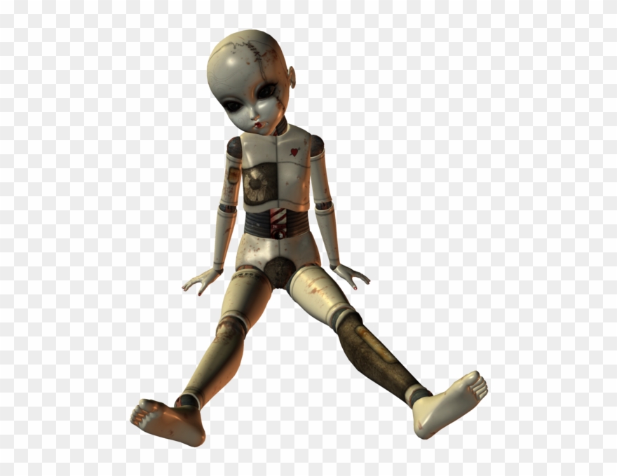 Dall Clipart Creepy Doll - Scary Pngs Transparent Png