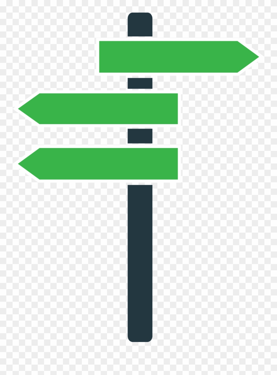 Your Journey Starts Here - Sign Clipart