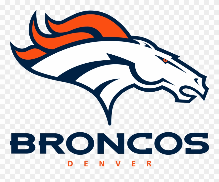 Paper Crafts Breathtaking Denver Broncos Emblem 7 Football - Denver Broncos Png Clipart