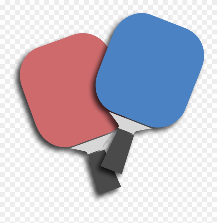 Paddles - Pickleball Clipart