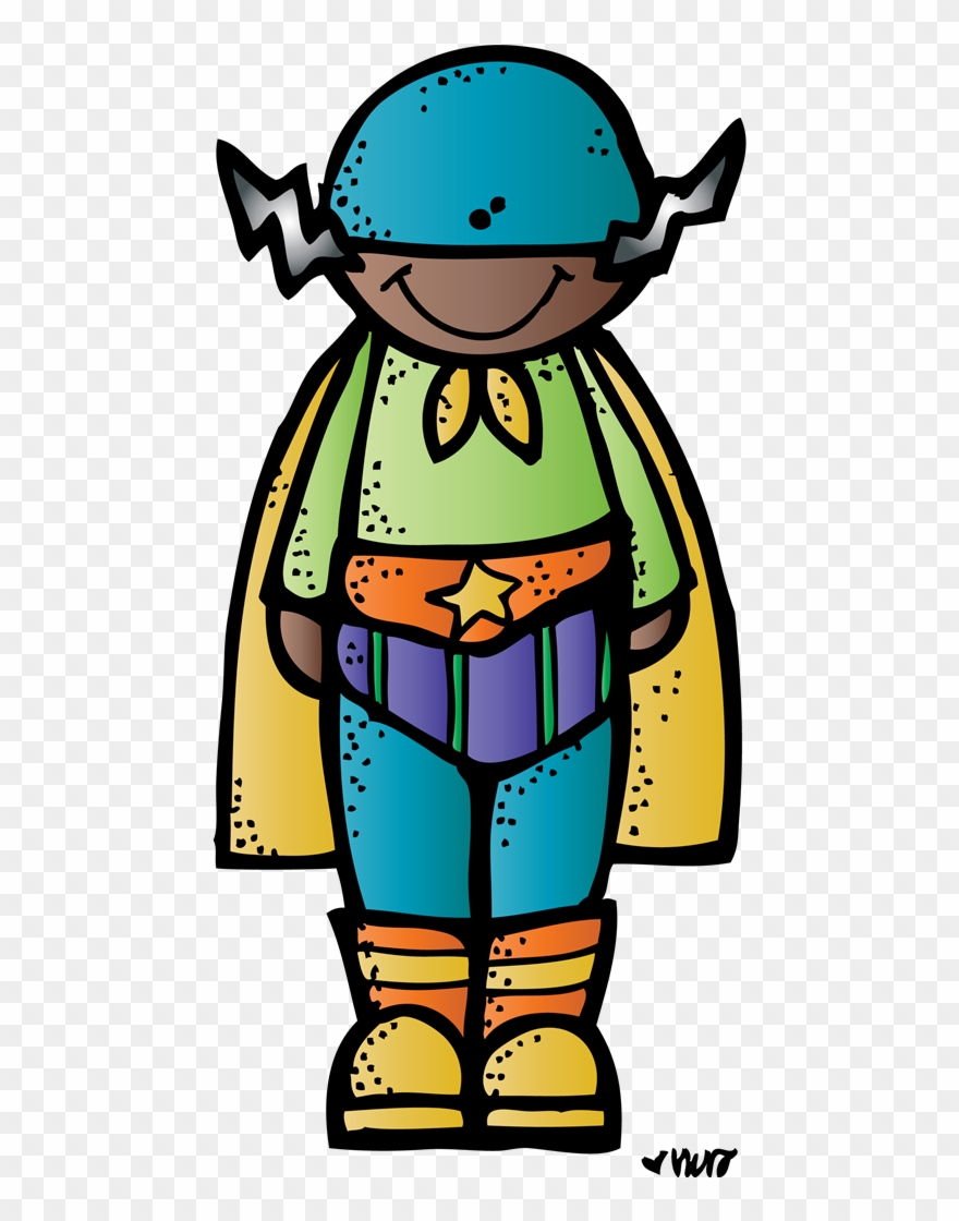 Superhero Boy Girl - Superhero Clipart