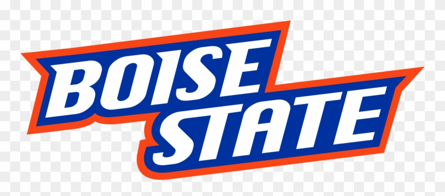 File Boise State Text Logo Svg Wikimedia Commons Printable - Boise State Broncos Logo Clipart