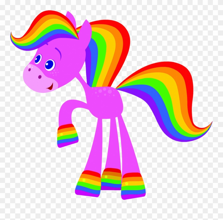 Cartoon Characters Babyfirst Home Nick Jr Nick Jr Home - Baby First Tv Rainbow Horse Clipart