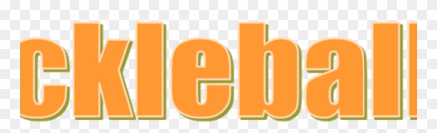 Pickle Ball D - Pickleball Clipart