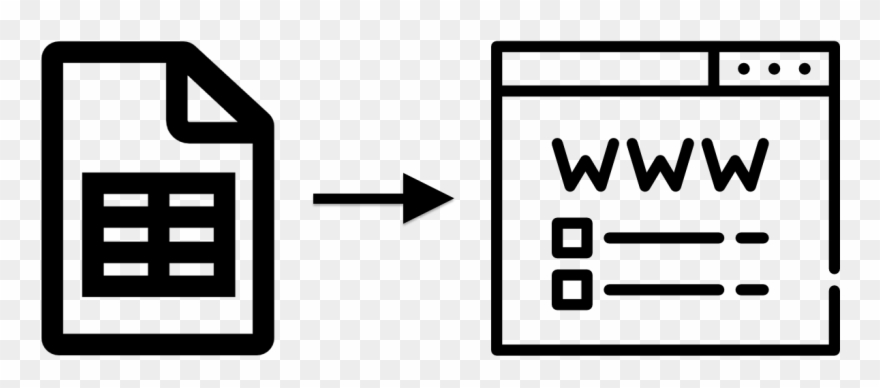 Build A Website Without Coding With Pictures, Text, - Domain Name Clipart