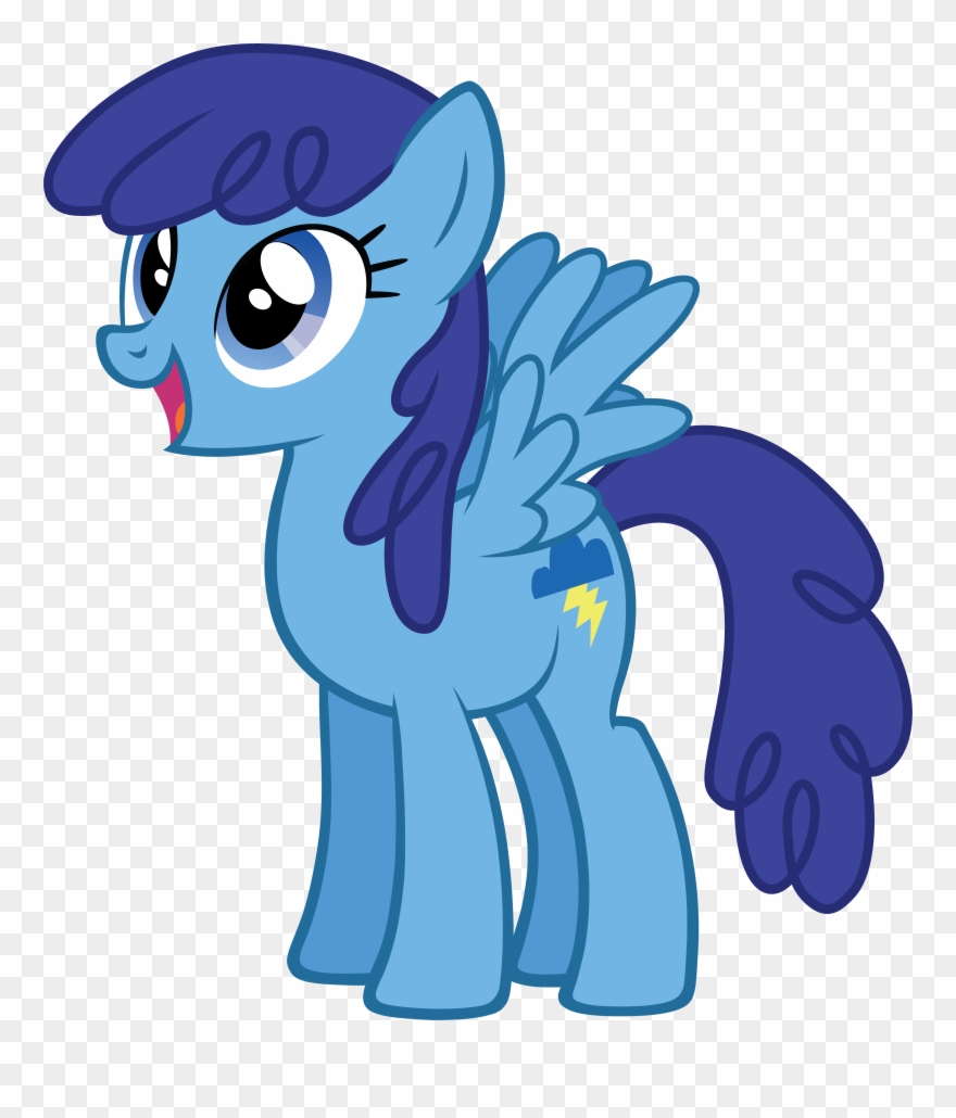 Blueberry Clipart Face - My Little Pony Blueberry Cloud - Png Download