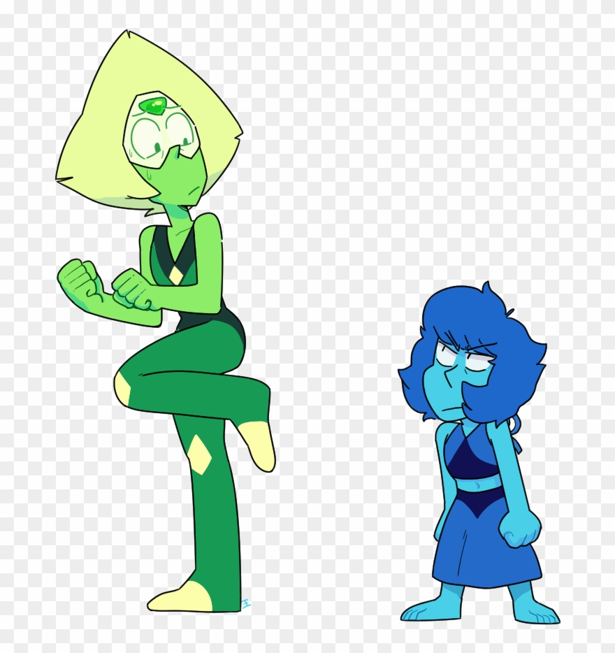 Green Clothing Vertebrate Fictional Character Cartoon - Peridot Clipart