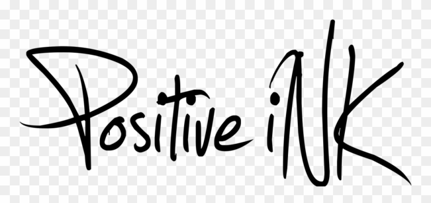9656 Positive Ink E1 - Calligraphy Clipart