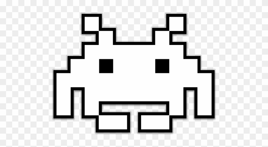 Space Invaders Clip Art - Png Download