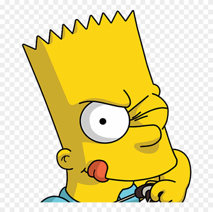 Bart Simpson Transparent Background Clipart
