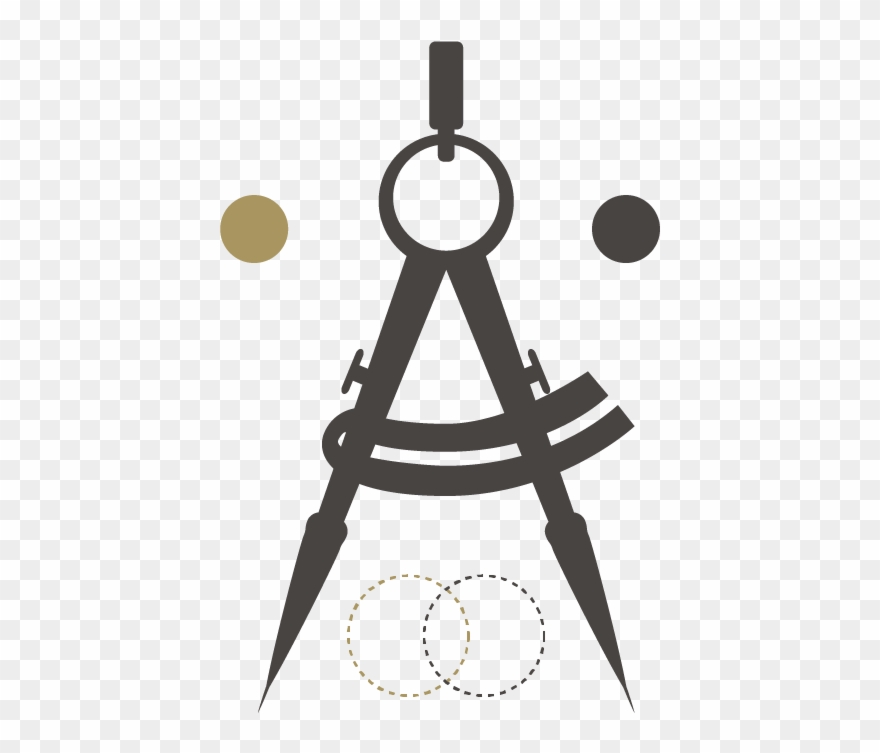Logo Design Services - Compass Drawing Tool Vector Png Clipart