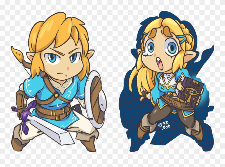 Breath Of The Wild Charms Which Duo Is Your Favorite - Breath Of The Wild Purah Clipart