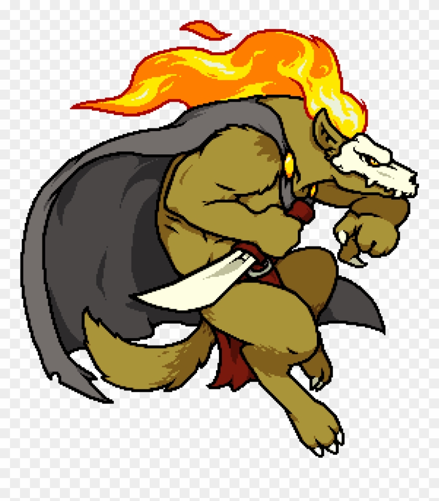 The Exiled Flame - Rivals Of Aether Forsburn Clipart