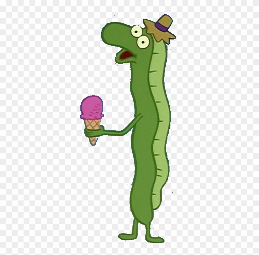 Electric Eel - Spongebob Eel With Ice Cream Clipart