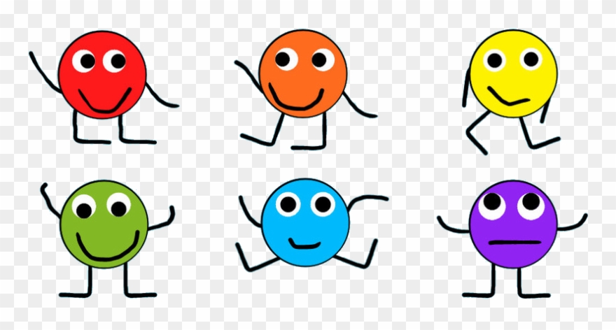 Rainbow Funny Smarties - Wiki Clipart