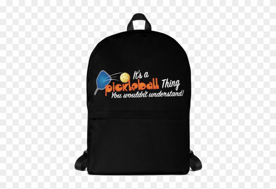 It's A Pickleball Thing Backpack - Printful Backpack Clipart