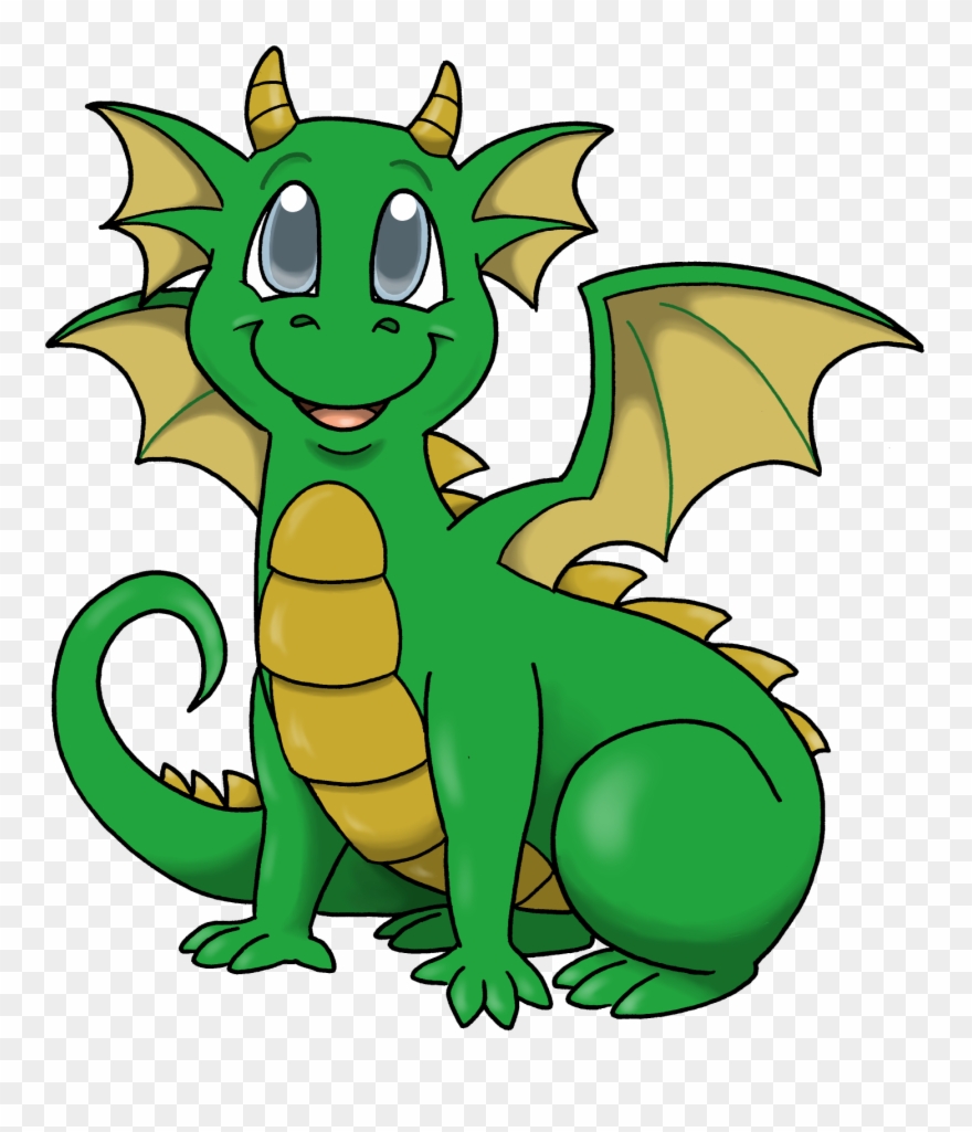 Dragon Character - Clip Art - Png Download