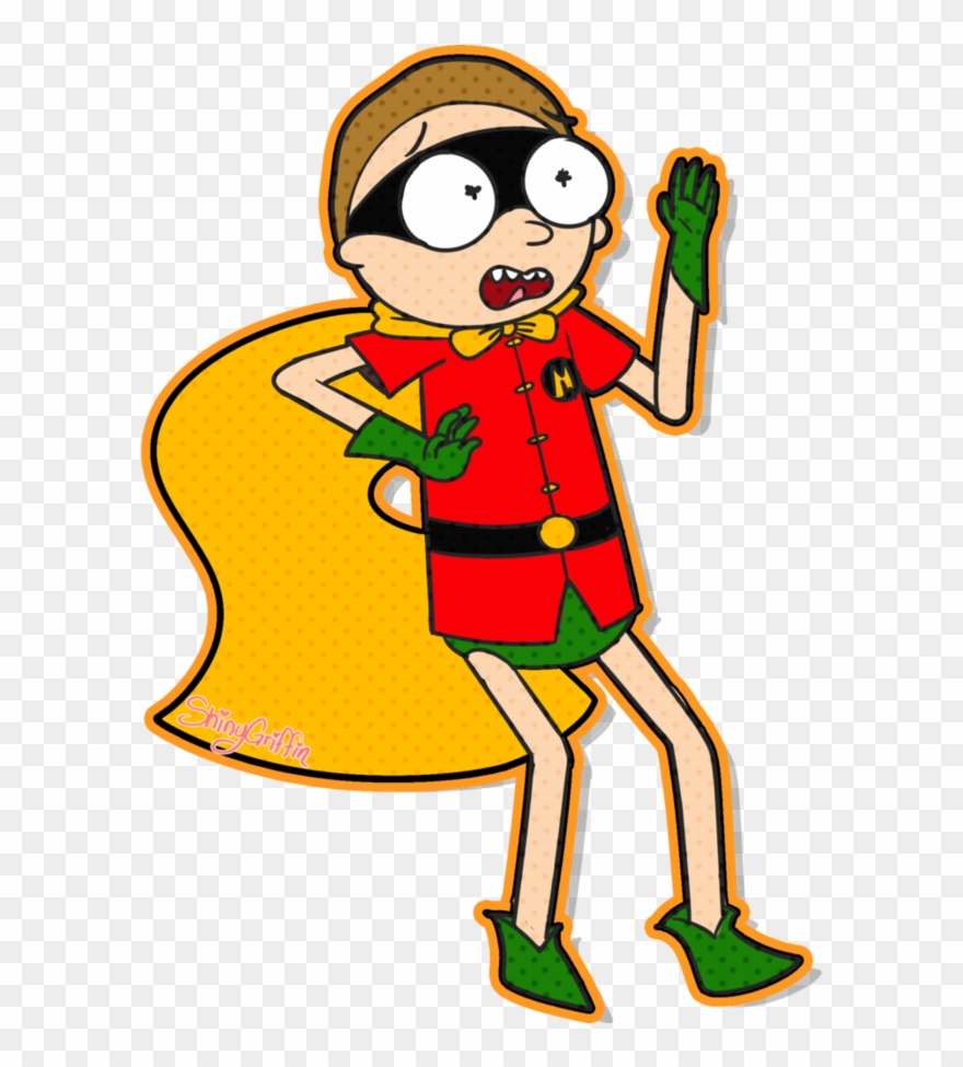 Robin Morty By Uradoodlelover2 - Morty Smith Clipart