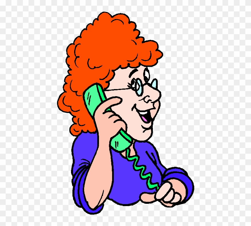 Who Wants To Talk To Me - Talk On The Phone Clipart - Png Download