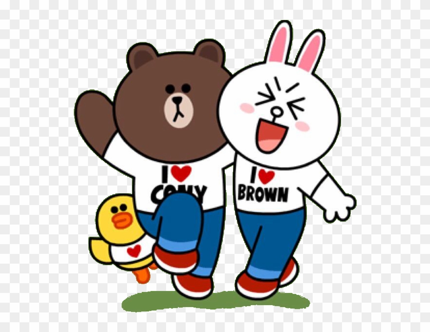 Shopping Special - Line Friends Brown Cony Clipart
