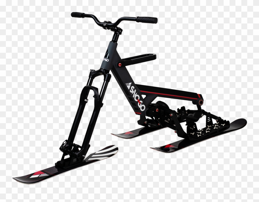 Black Angled Cut Out - Ski Binding Clipart