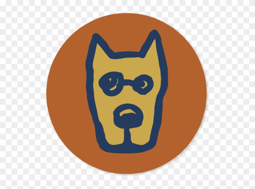 Rocket 4" Circle Sticker - Imported Life Is Good Jake's Rocket Mug, Darkest Blue, Clipart