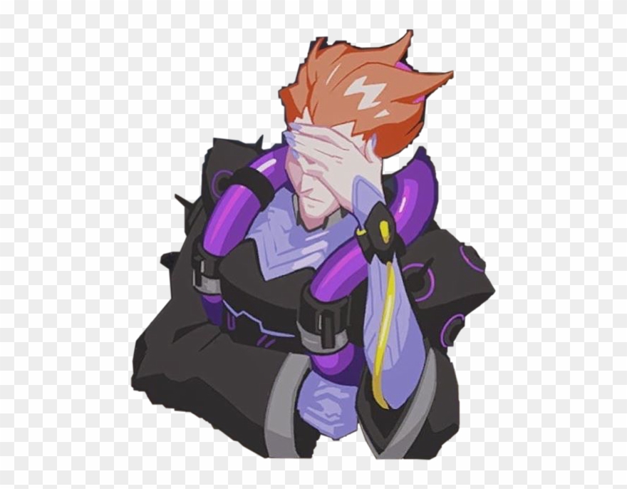 Moira Overwatch Facepalmfreetoedit - Moira Facepalm Clipart